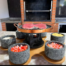 Kit Churrasco Completo 9 Peças + Fondue de Brinde