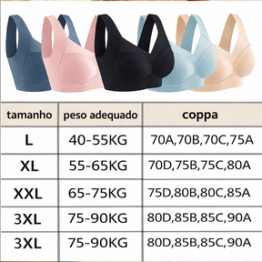 Confezione da 3 reggiseni comodi e sostenitivi