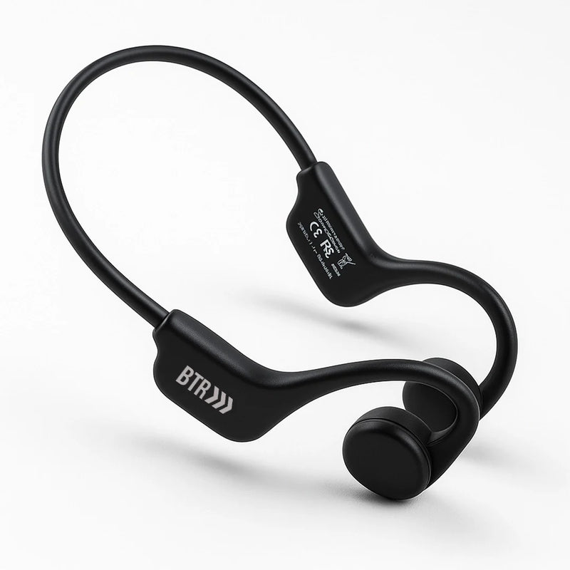 Water/Sweat Resistant Bone Conduction Bluetooth Headphones