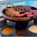 Kit Churrasco Completo 9 Peças + Fondue de Brinde