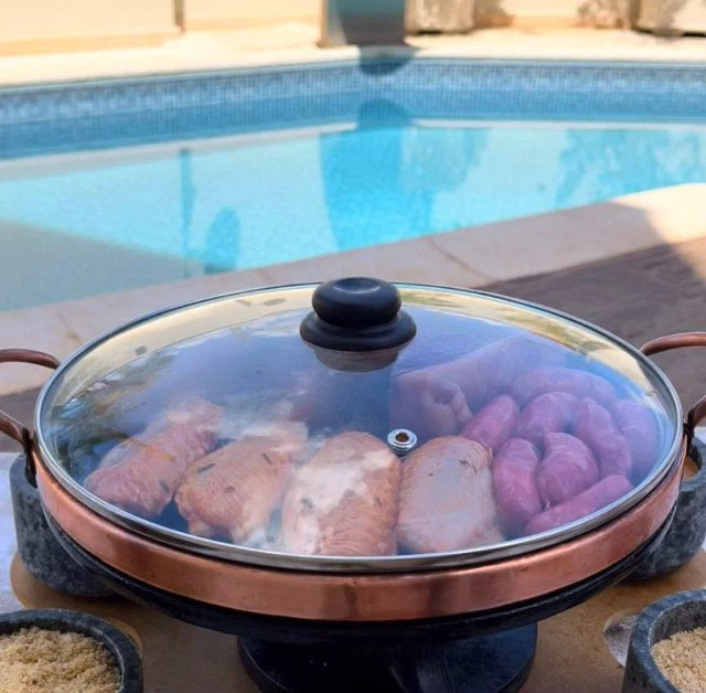 Kit Churrasco Completo 9 Peças + Fondue de Brinde