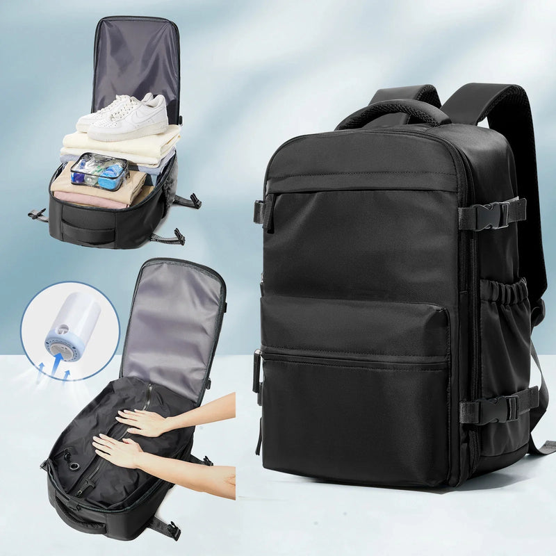 Mochila com Cadeado e Compressão a Vácuo Essence Trip