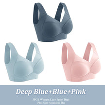 Confezione da 3 reggiseni comodi e sostenitivi