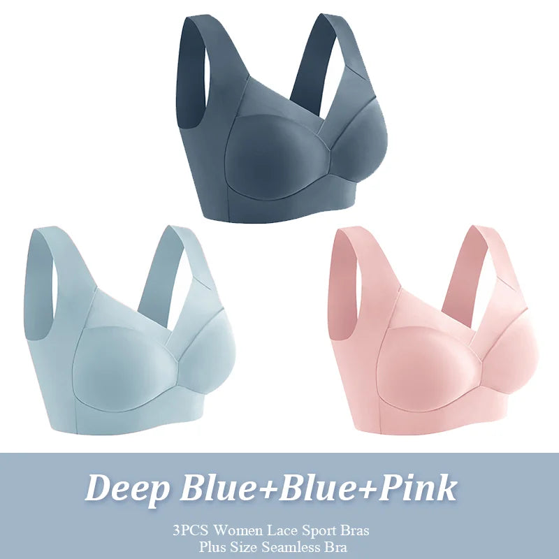 Confezione da 3 reggiseni comodi e sostenitivi