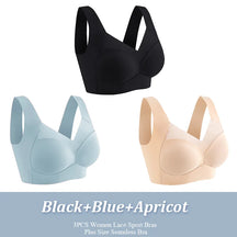 Confezione da 3 reggiseni comodi e sostenitivi
