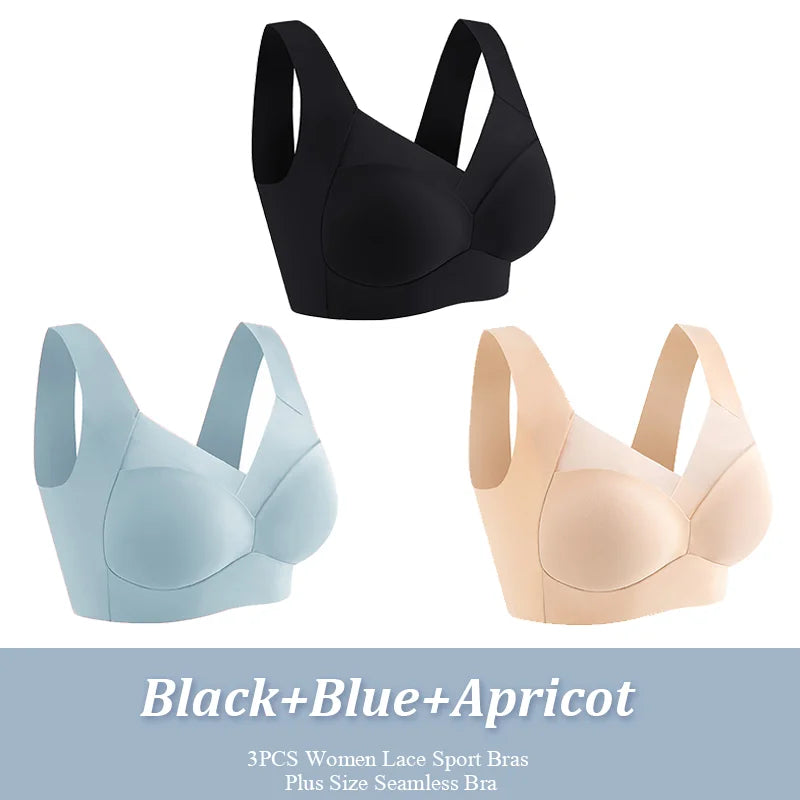 Confezione da 3 reggiseni comodi e sostenitivi