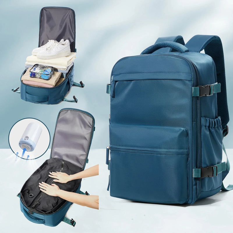 Mochila com Cadeado e Compressão a Vácuo Essence Trip