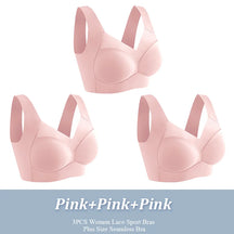 Confezione da 3 reggiseni comodi e sostenitivi