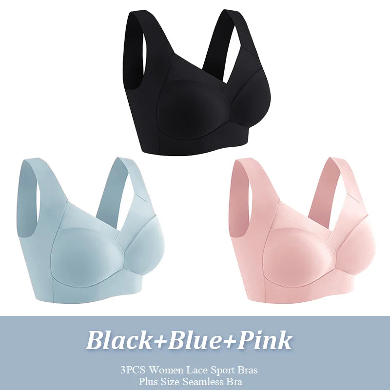 Confezione da 3 reggiseni comodi e sostenitivi