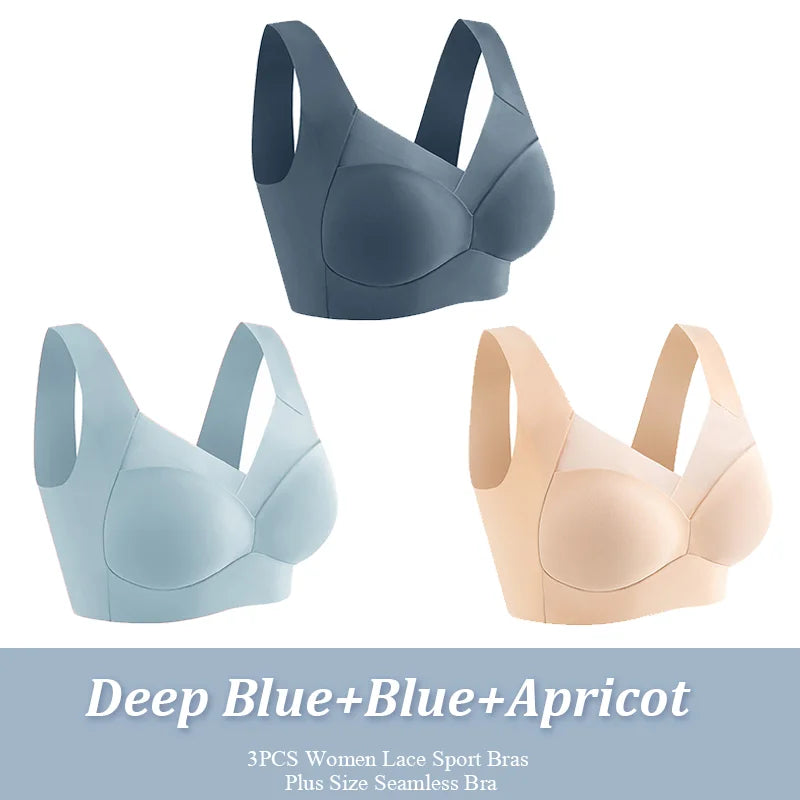 Confezione da 3 reggiseni comodi e sostenitivi