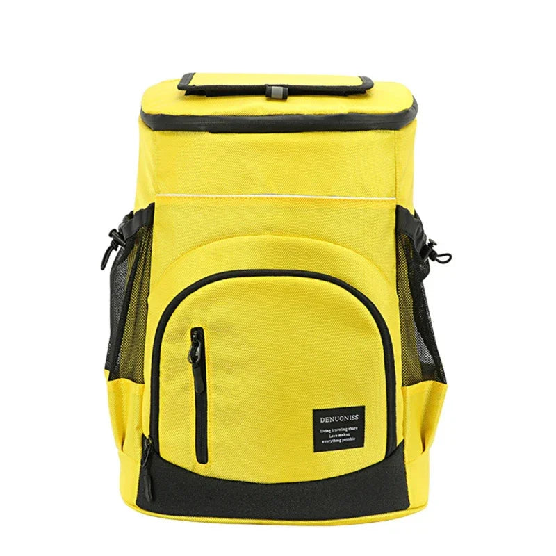 Mochila cooler 33L com compartimentos