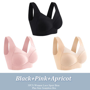 Confezione da 3 reggiseni comodi e sostenitivi