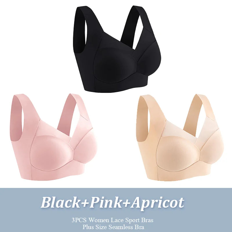 Confezione da 3 reggiseni comodi e sostenitivi