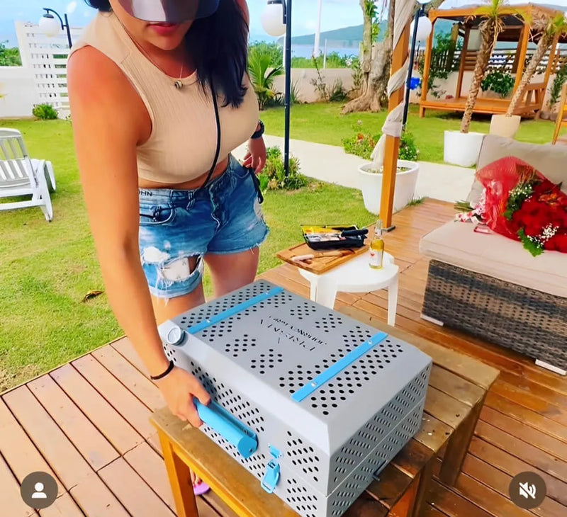 Churrasqueira e Grelhador portatil JOURNEY GRILL